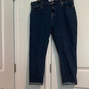 Levi's Dark Blue Boyfriend Jeans